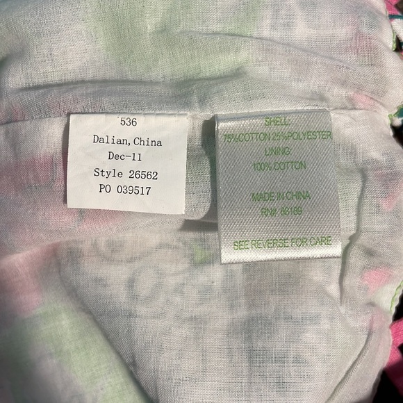 Lilly Pulitzer Roslyn Lattice Skirt in Bloomin Cocoonin SZ 2 EUC - Picture 4 of 5